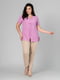 Розовая блуза на пуговицах | 6861795 | фото 6