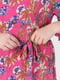 Легкое розовое платье А-силуэта с оборкой | 6861810 | фото 6