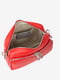 Красная кожаная сумка через плечо | 6861843 | фото 4