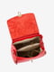 Красная кожаная сумка через плечо | 6861861 | фото 4