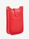 Красная кожаная сумка через плечо | 6861864 | фото 3