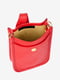 Красная кожаная сумка через плечо | 6861864 | фото 4