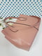 Рожева шкіряна сумка Форта | 6861977 | фото 4