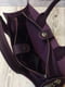 Фіолетова шкіряна сумка Соло | 6862045 | фото 4