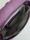 Фіолетова шкіряна сумка Дороті | 6862088 | фото 5