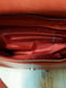 Червона шкіряна сумка Дороті | 6862118 | фото 3