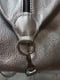 Сріблястий шкіряний рюкзак Паріс | 6862135 | фото 3