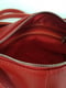 Червона шкіряна сумка Лілу | 6862254 | фото 3