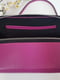 Рожева шкіряна сумка Квадро | 6862256 | фото 4