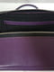 Фіолетова шкіряна сумка Квадро | 6862259 | фото 4