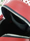 Червоний шкіряний рюкзак Шайн | 6862286 | фото 4