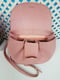 Рожева шкіряна сумка Фіджі | 6862310 | фото 5
