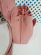 Рожева шкіряна сумка Фіджі | 6862310 | фото 7