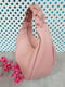 Рожева шкіряна сумка Віола | 6862324 | фото 2