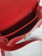 Червона шкіряна сумка Біанка | 6862331 | фото 5