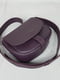 Фіолетова шкіряна сумка Ріміні | 6862332 | фото 3