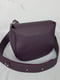 Фіолетова шкіряна сумка Ріміні | 6862332 | фото 4