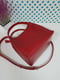 Червона шкіряна сумка Жаклін | 6862337 | фото 6