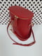 Червона шкіряна сумка Болеро | 6862341 | фото 4