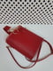 Червона шкіряна сумка Болеро | 6862341 | фото 7