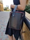 Чорна шкіряна сумка Болеро-класик | 6862347 | фото 2