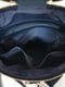 Синя шкіряна сумка Болеро | 6862366 | фото 5