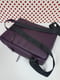 Фіолетовий шкіряний рюкзак Бруклін | 6862386 | фото 4