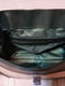 Зелена шкіряна сумка-саквояж Вінтаж | 6862389 | фото 6