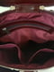 Бордова шкіряна сумка Болеро | 6862394 | фото 5