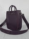 Фіолетова шкіряна сумка Мальва | 6862417 | фото 2