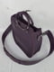 Фіолетова шкіряна сумка Мальва | 6862417 | фото 3