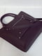 Фіолетова шкіряна сумка Сієна | 6862424 | фото 4