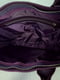Фіолетова шкіряна сумка Сієна | 6862424 | фото 6