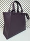 Фіолетова шкіряна сумка Прагма | 6862436 | фото 3