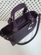 Фіолетова шкіряна сумка Прагма | 6862436 | фото 5