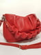 Червона шкіряна сумка Румба | 6862450 | фото 5