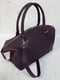Фіолетова шкіряна сумка Верона | 6862514 | фото 5