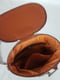 Руда шкіряна сумка Болеро | 6862537 | фото 5