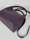 Фіолетова шкіряна сумка Жаклін-плюс | 6862553 | фото 6