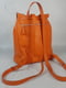 Оранжевий шкіряний рюкзак Неаполь | 6862577 | фото 2