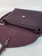 Фіолетова шкіряна сумка Дороті | 6862584 | фото 5