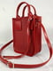 Червона шкіряна сумка Амелі | 6862590 | фото 2