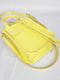 Жовта шкіряна сумка Амелі | 6862636 | фото 5