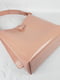 Рожева шкіряна сумка-шопер Барбара | 6862638 | фото 4