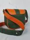 Зелена шкіряна сумка Ріміні | 6862643 | фото 4