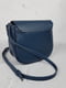 Синя шкіряна сумка Ріміні | 6862644 | фото 5