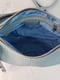Блакитна шкіряна сумка Лілу | 6862646 | фото 3