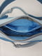 Блакитна шкіряна сумка  Міа | 6862650 | фото 4