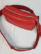 Червона шкіряна сумка  Міа | 6862662 | фото 3