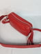 Червона шкіряна сумка  Міа | 6862662 | фото 4